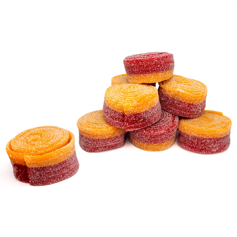 Fizzy Strawberry and Lemon Belt Rolls