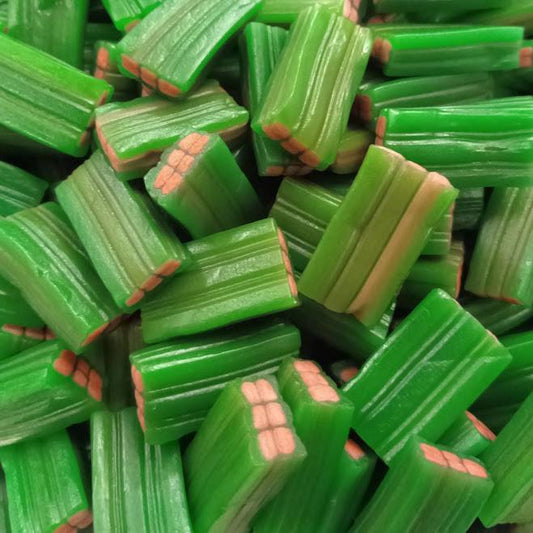 Gummy Watermelon Flavoured Bricks (Green and Pink)