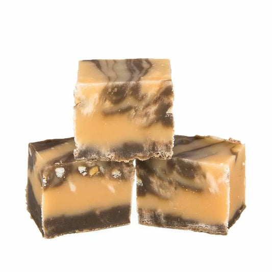 Chocolate Peanut Nutella Fudge