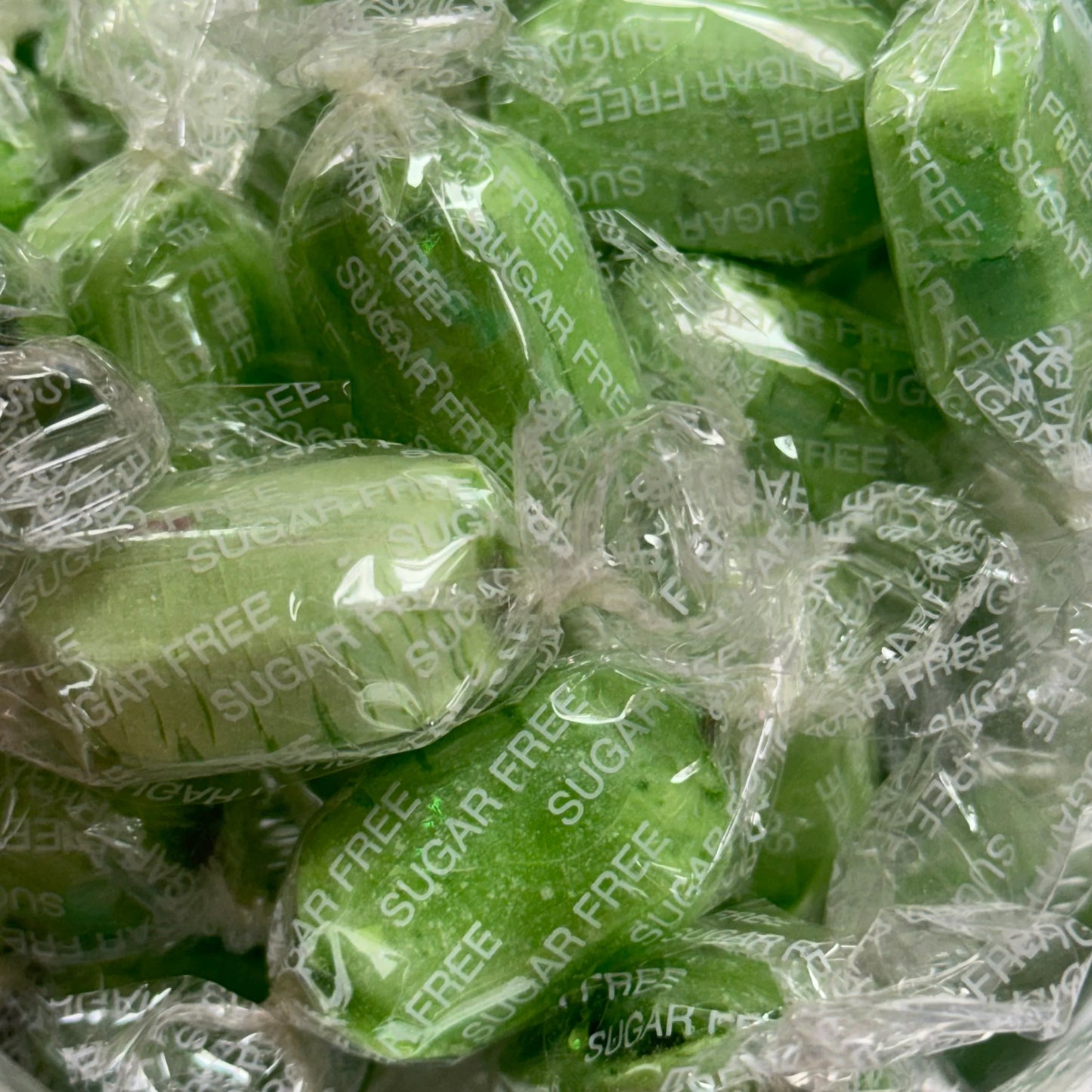 Sugar Free Chocolate Limes Wrapped Hard Boiled Sweet