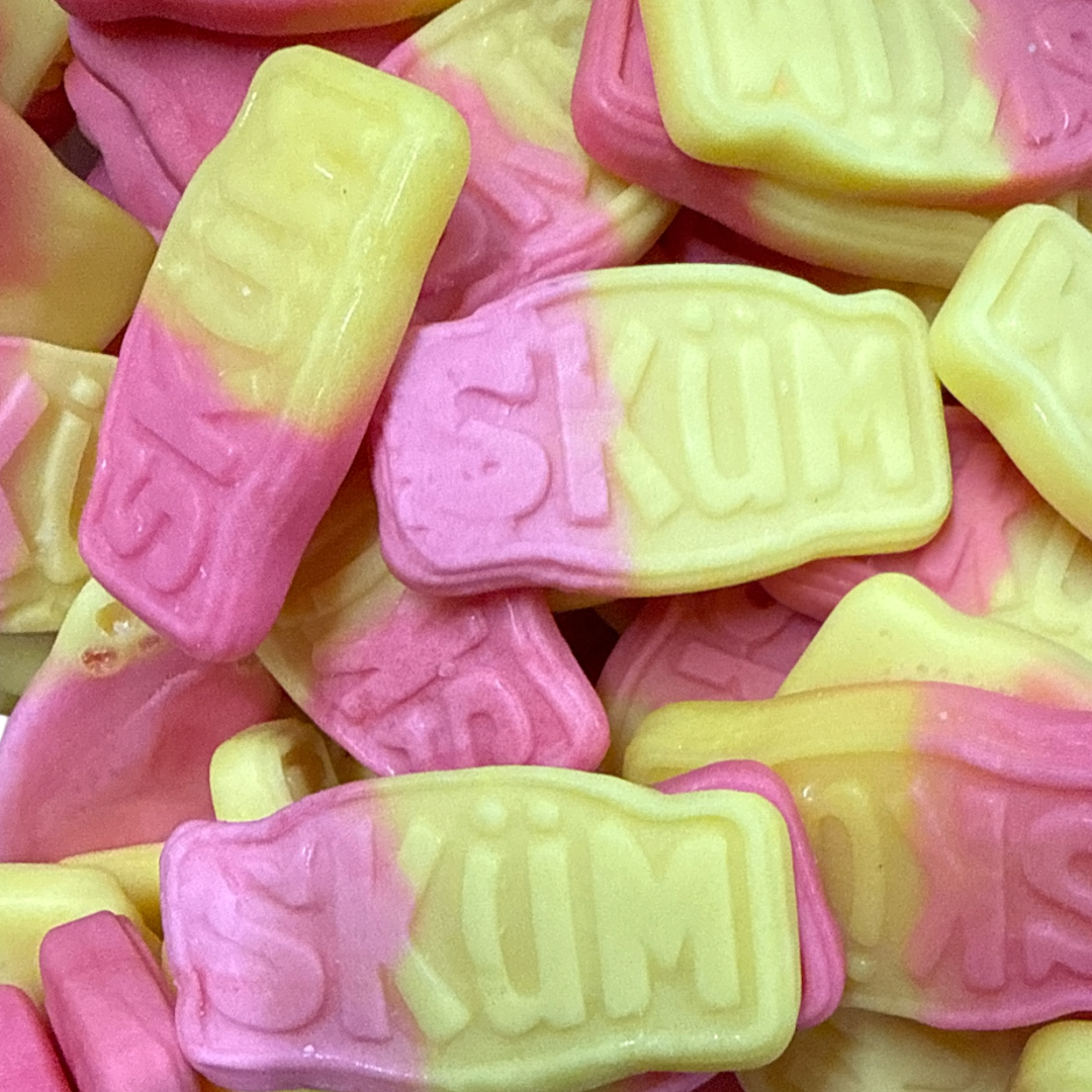 Strawberry and Banana Foam Bites