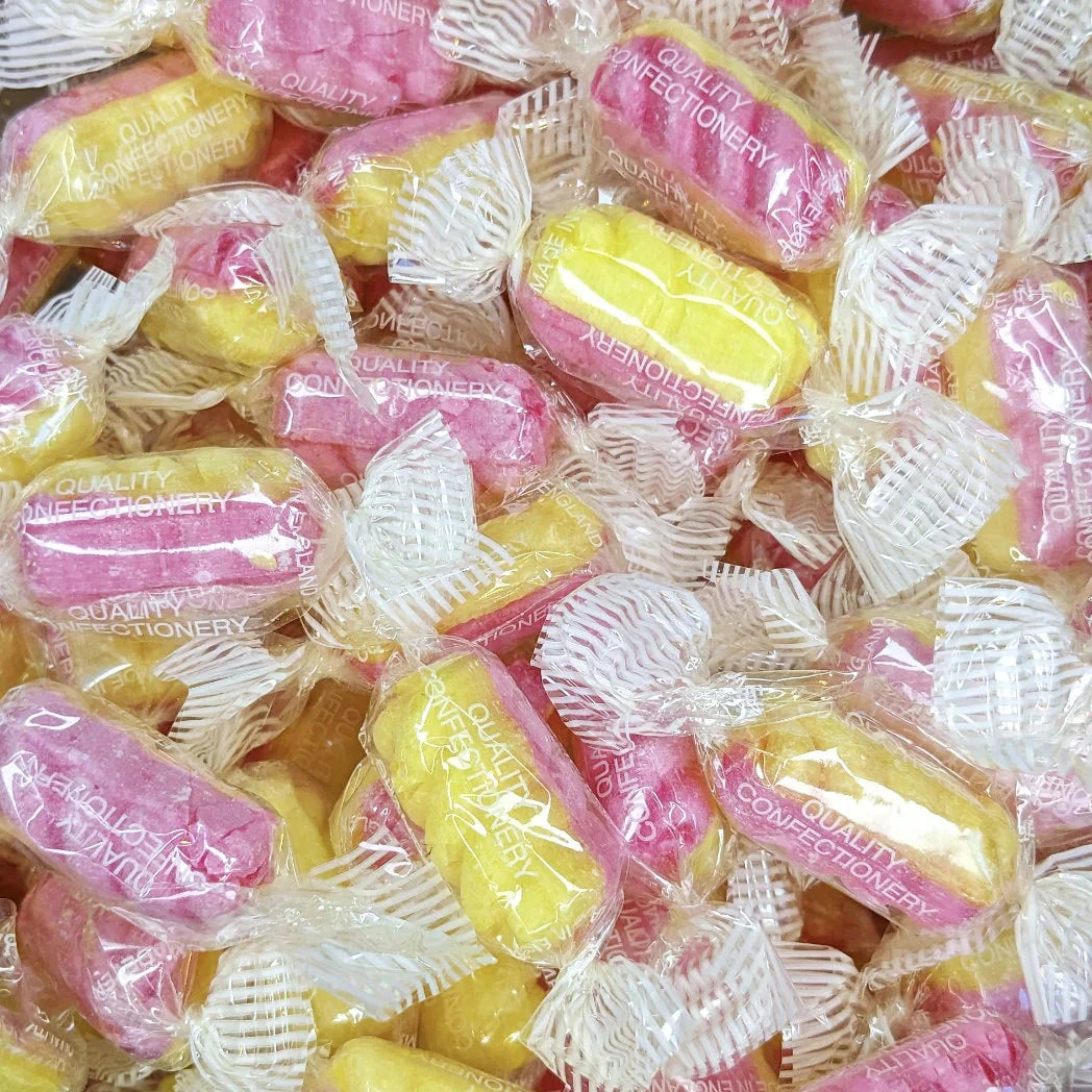 Rhubarb and Custards Wrapped Hard Boiled Sweet
