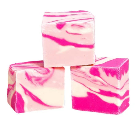 Raspberry Pink Gin Fudge
