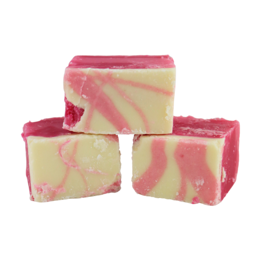 Strawberry Champagne Fudge