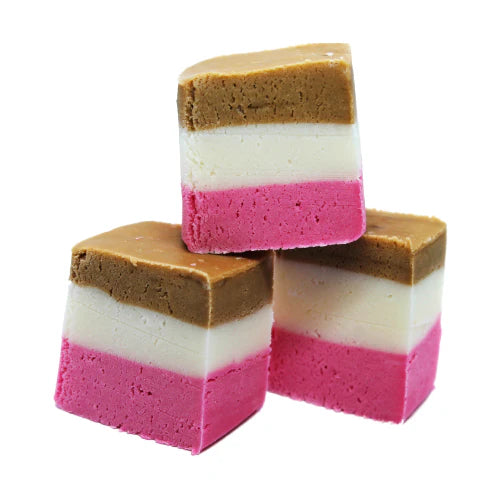 Neapolitan Ice Cream Fudge