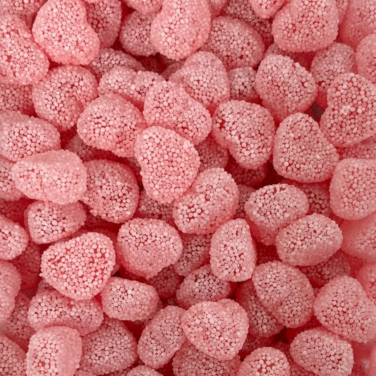 Pink Bobbly Crush Cherry Hearts