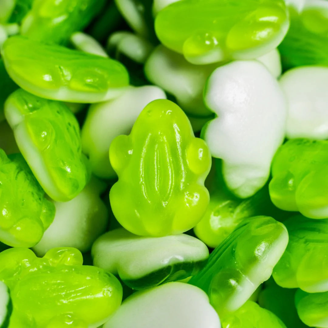 Soft Gummy Green Apple Flavoured Frogs
