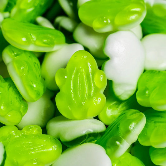 Soft Gummy Green Apple Flavoured Frogs