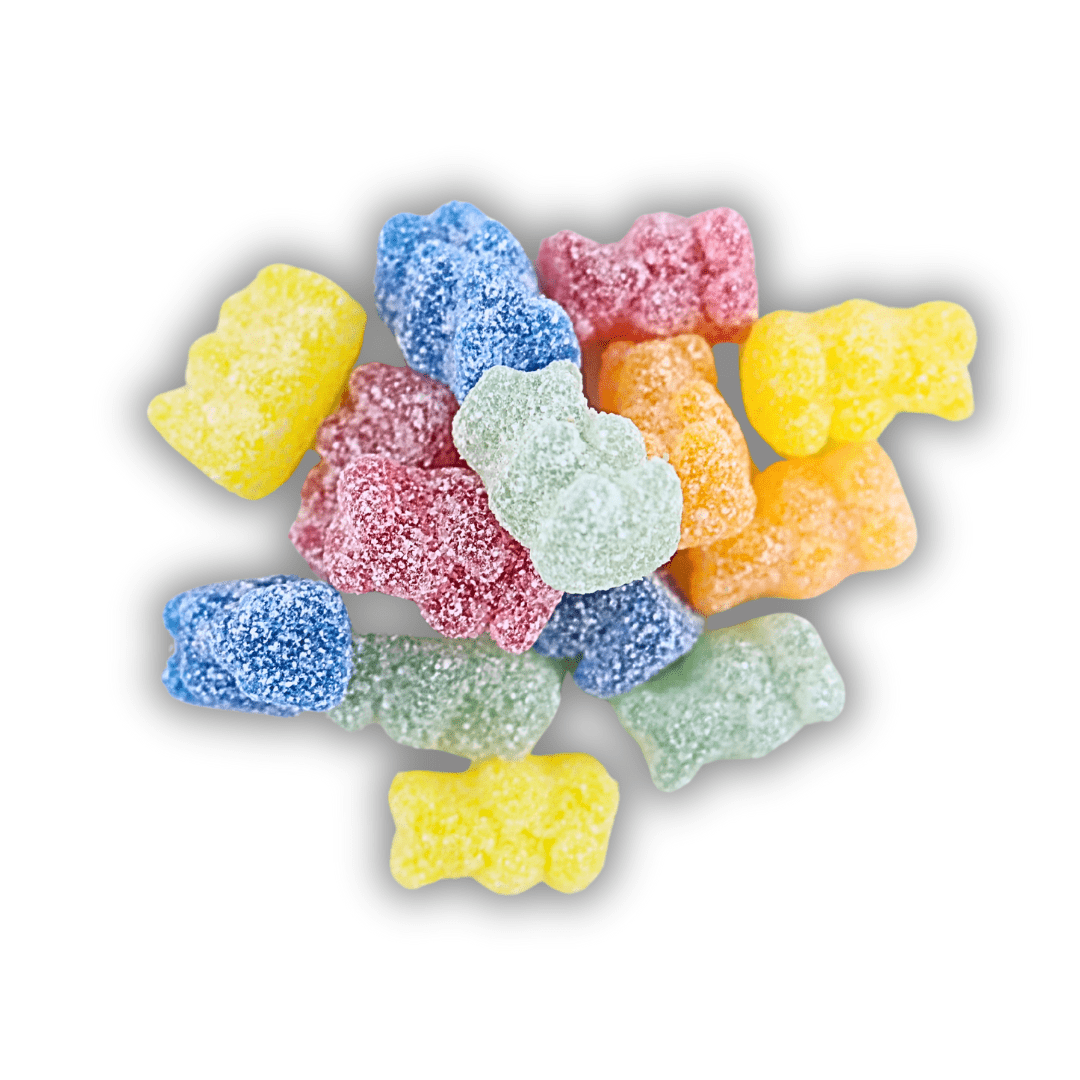 Colourful Gummy Fizzy Bears