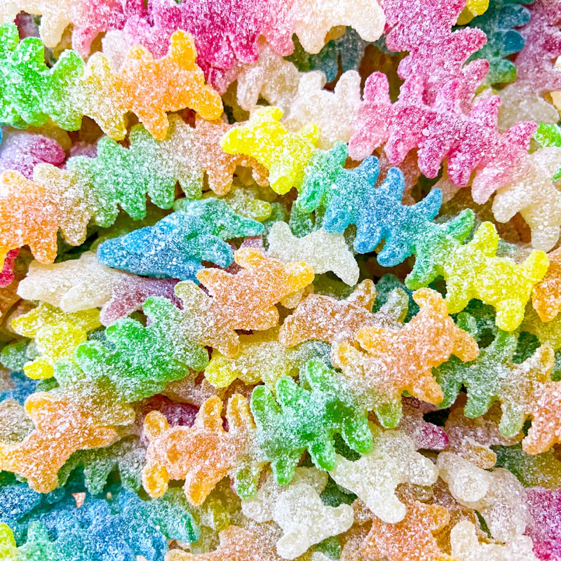 Sour Gummy Colourful Centipedes