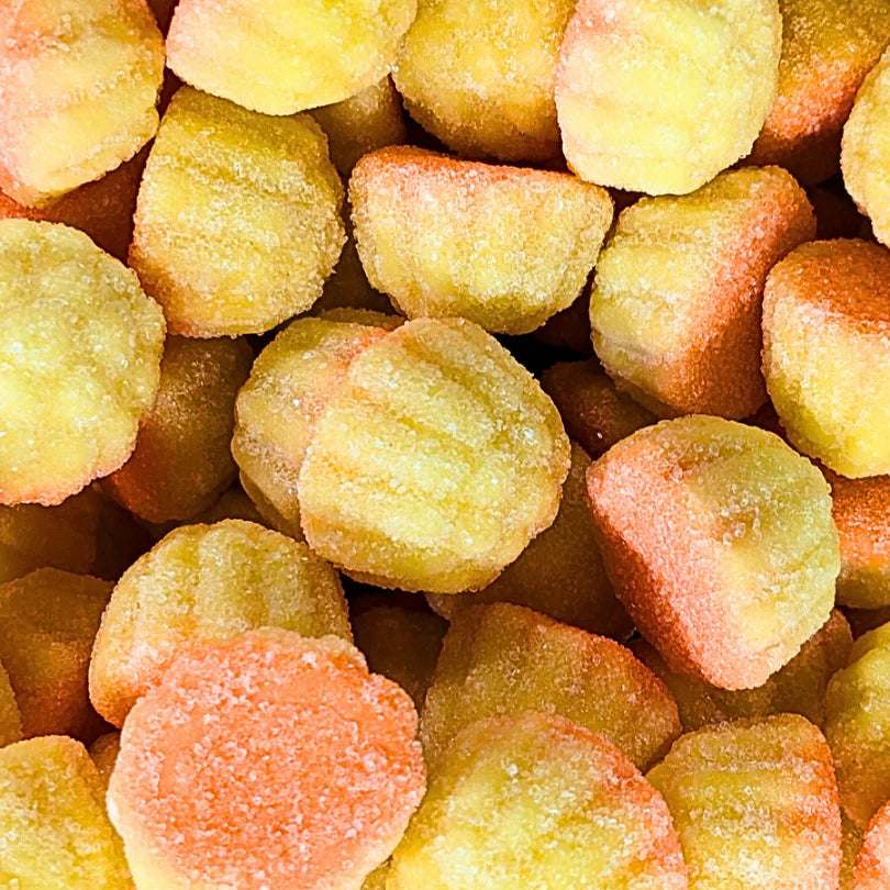 Fizzy Gummy Caramel Kisses