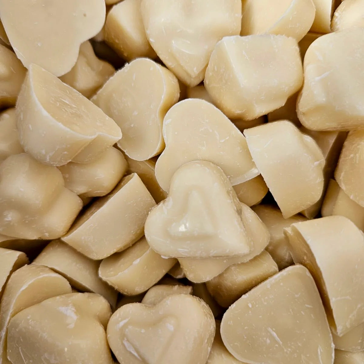 White Chocolate Hearts