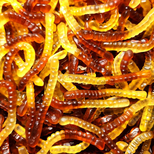 Soft Gummy Cola Flavoured Worms