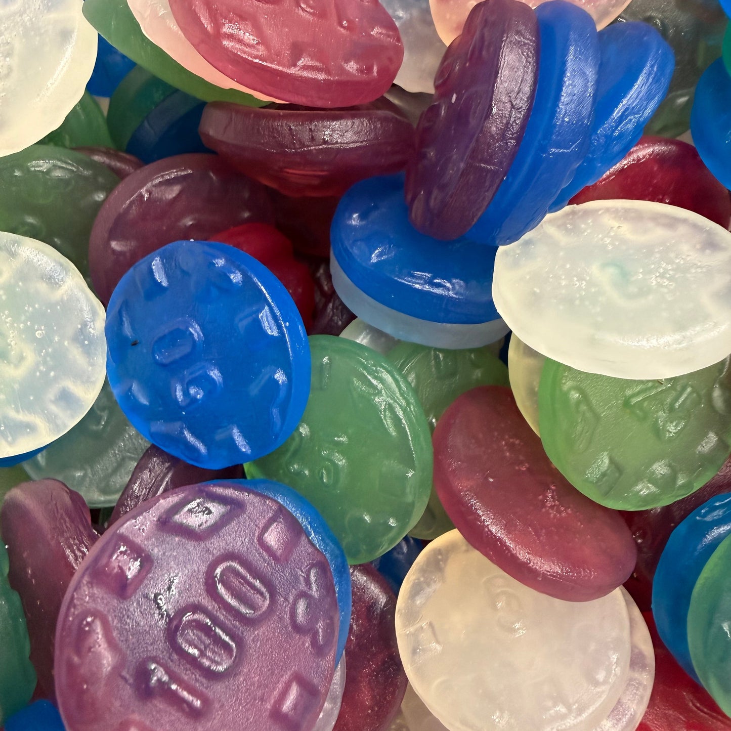 Gummy Poker Coins