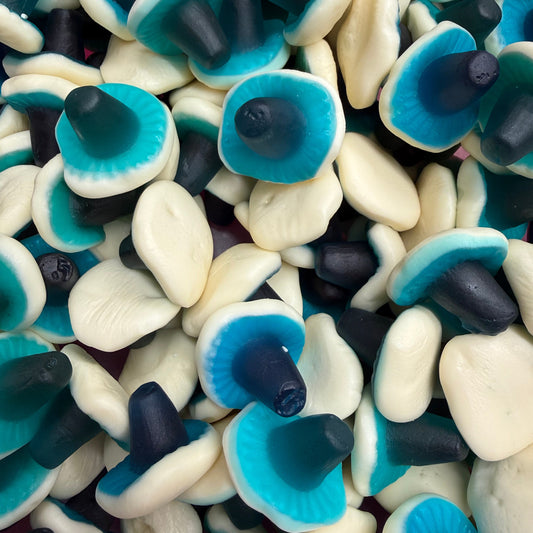 Gummy Blue Mushrooms