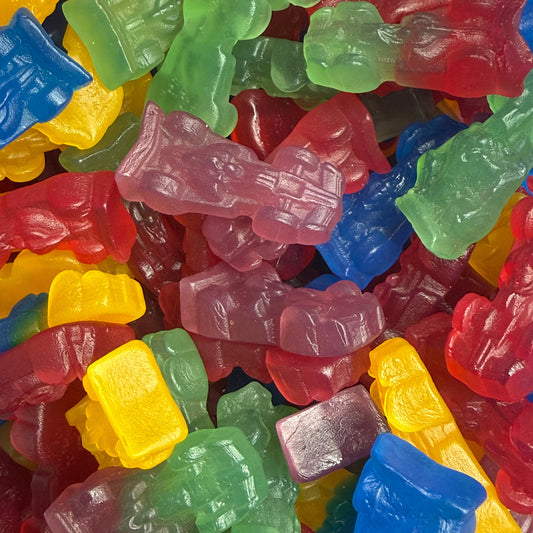 Gummy Race Cars
