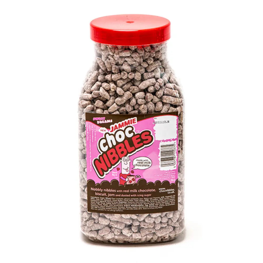 Jammie Chocolate Nibbles (Chocolate Crumble)