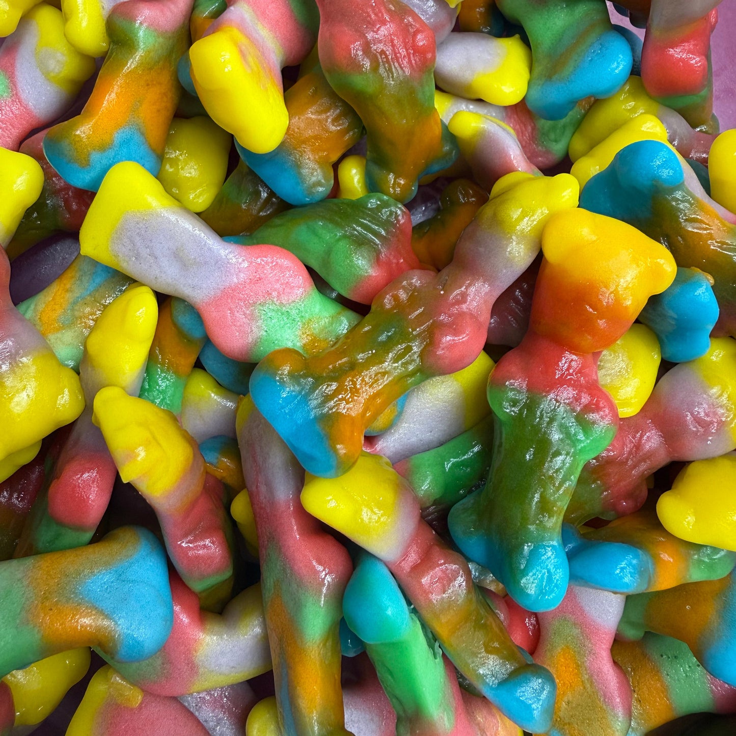 Gummy Rainbow Teddy Bears