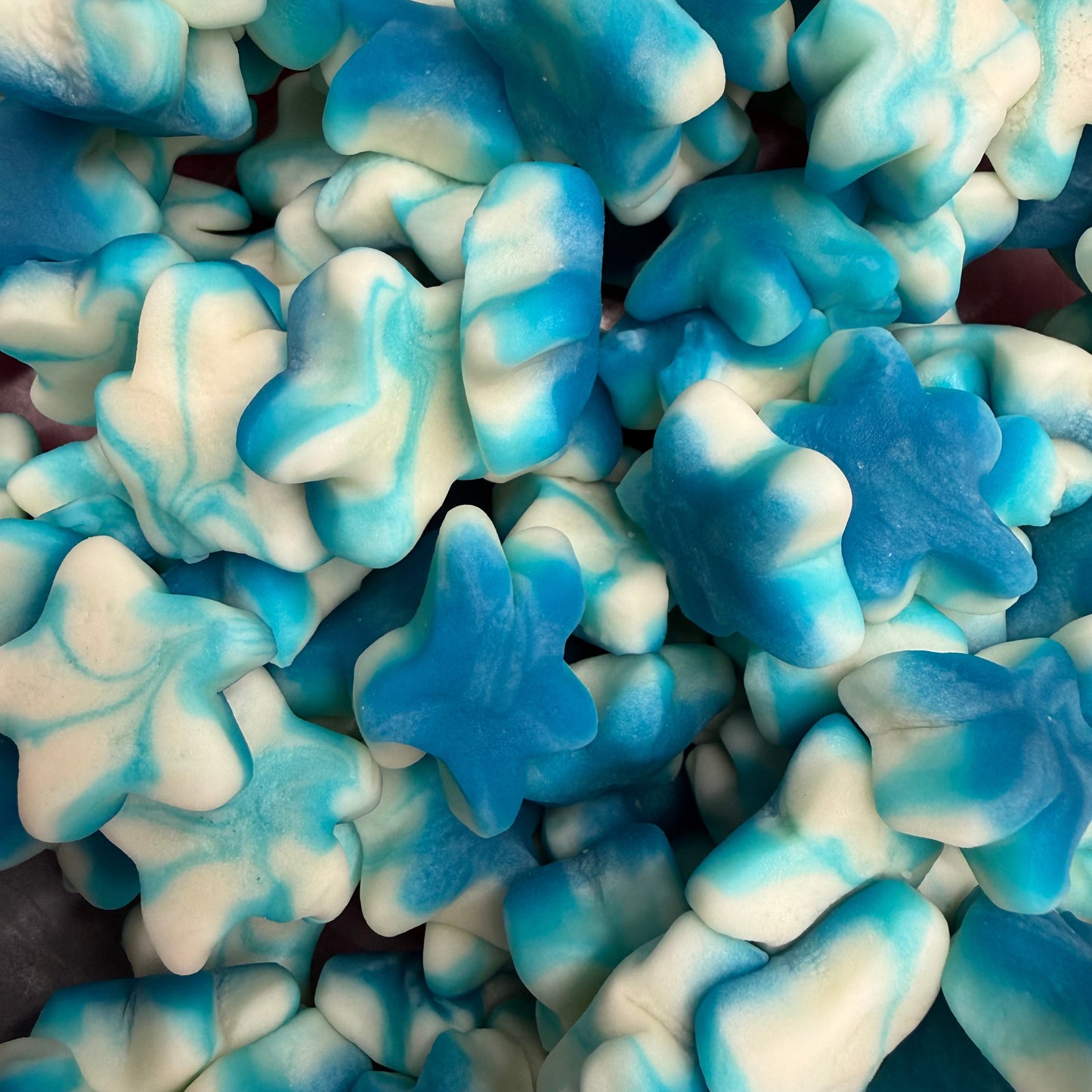 Blue Twist Kiss Stars