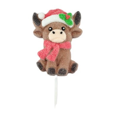 Marshmallow Christmas Highland Cow Pops 50g