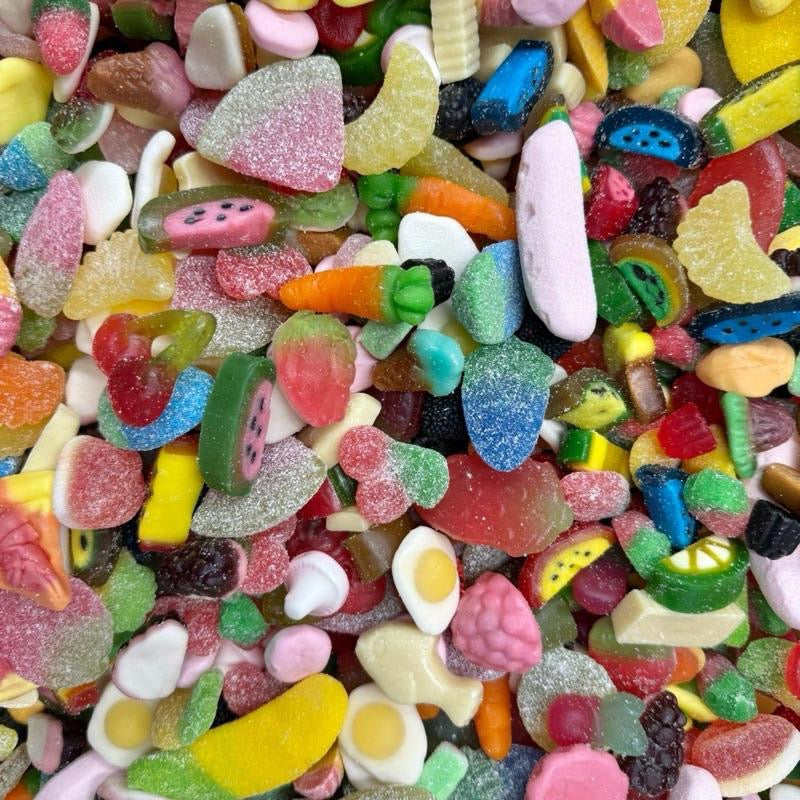 Food Inspired Sweet Mix (Jelly, Fizzy, Chocolate)