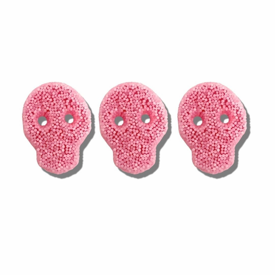 Pink Bobbly Crush Cherry Hearts Skulls
