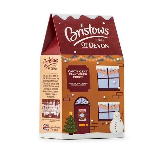 Bristows Candy Cane Fudge Gift Box 150g