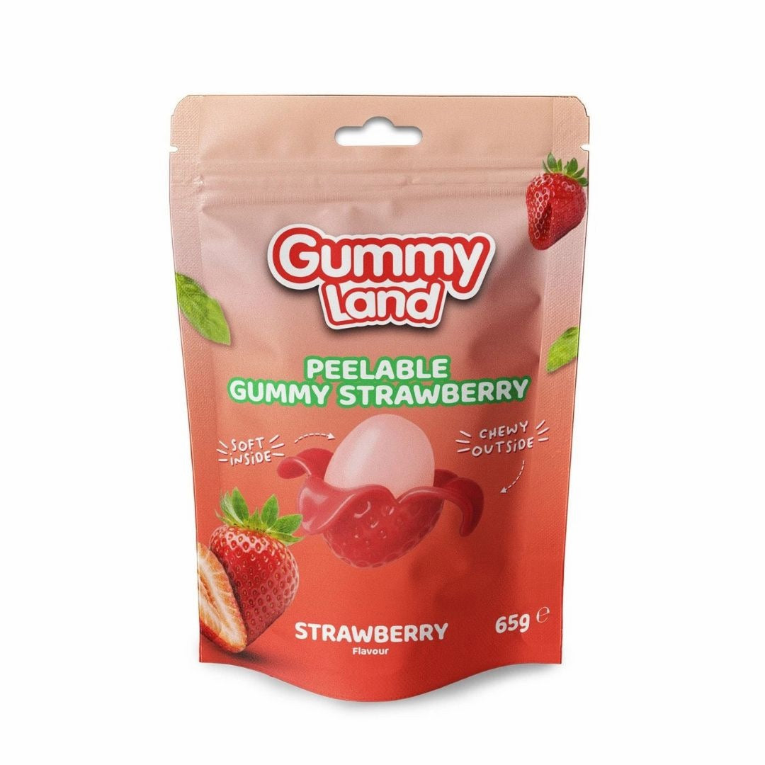 Gummy Land Peelable Strawberry 65g