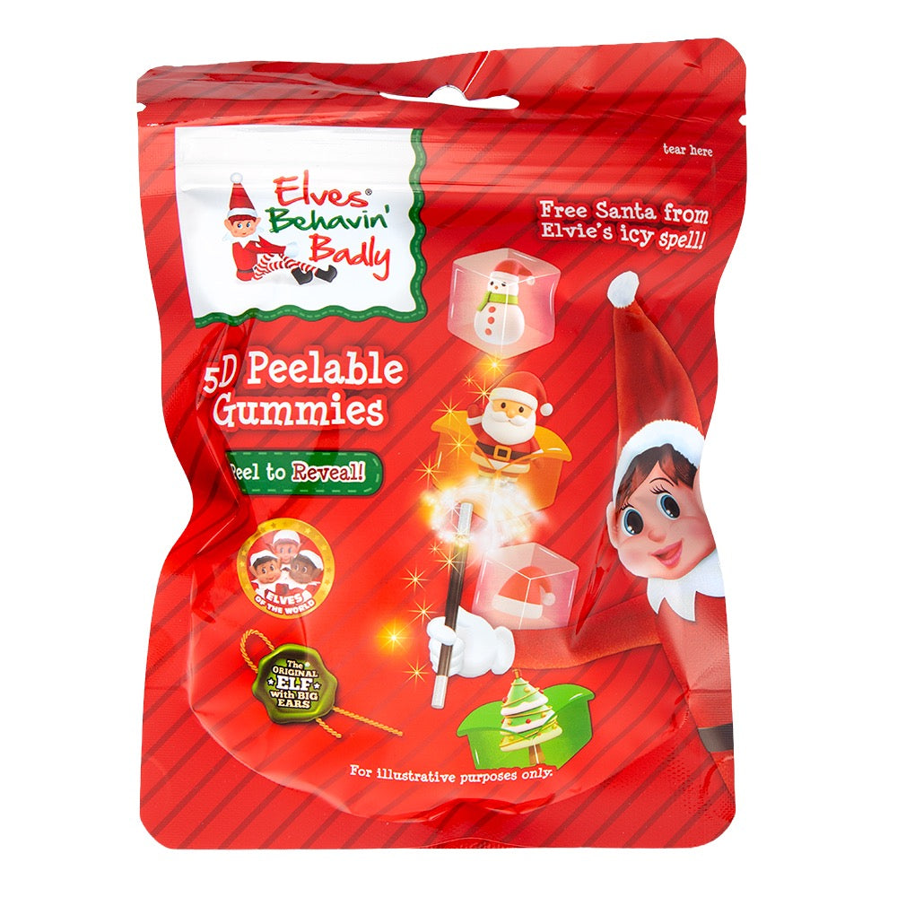 Elves Behavin' Badly 5D Peelable Gummies Pouch 60g