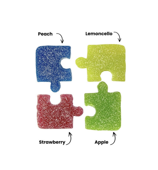Fizzy Jigsaw Puzzle Pieces