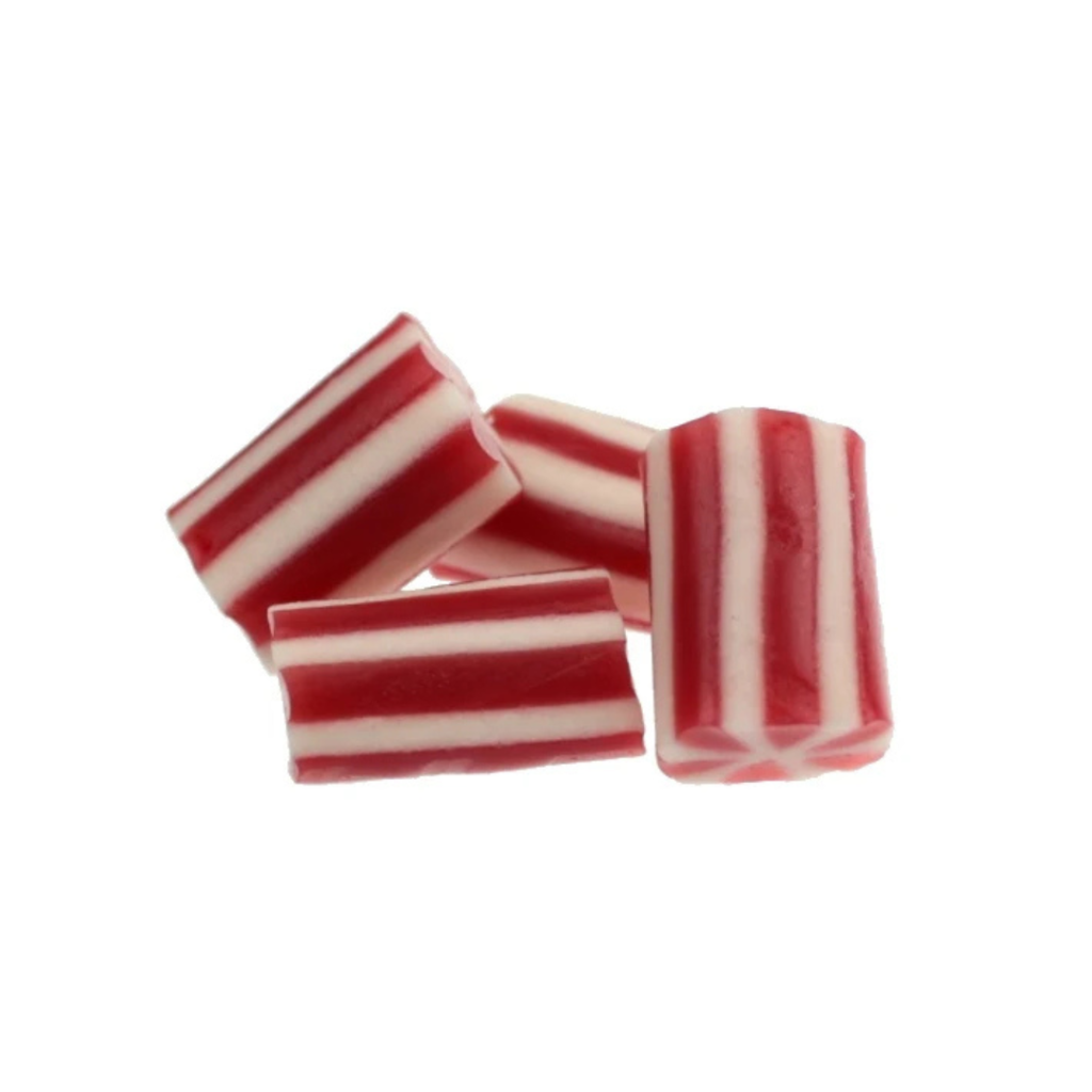 Fruit Flavoured Mini Red and White Candy Canes